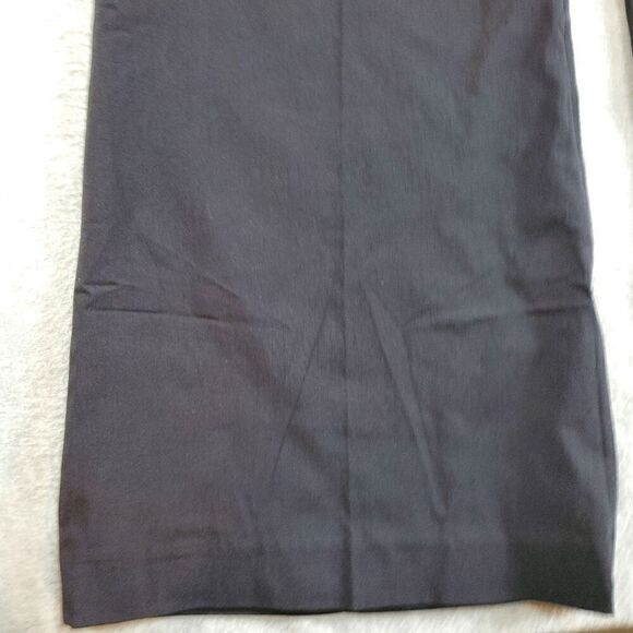 Lane Bryant Pants Womens 16P Black Bootcut Flare Casual Flat Front Regular Fit - Picture 8 of 11